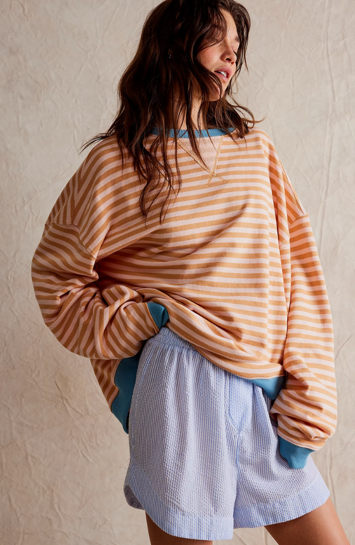 Sterre™ | Oversized Striped Sweater Women