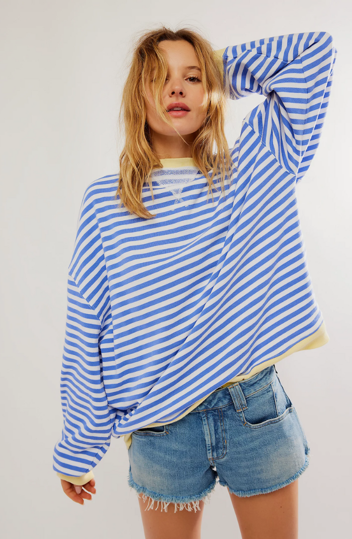 Sterre™ | Oversized Striped Sweater Women