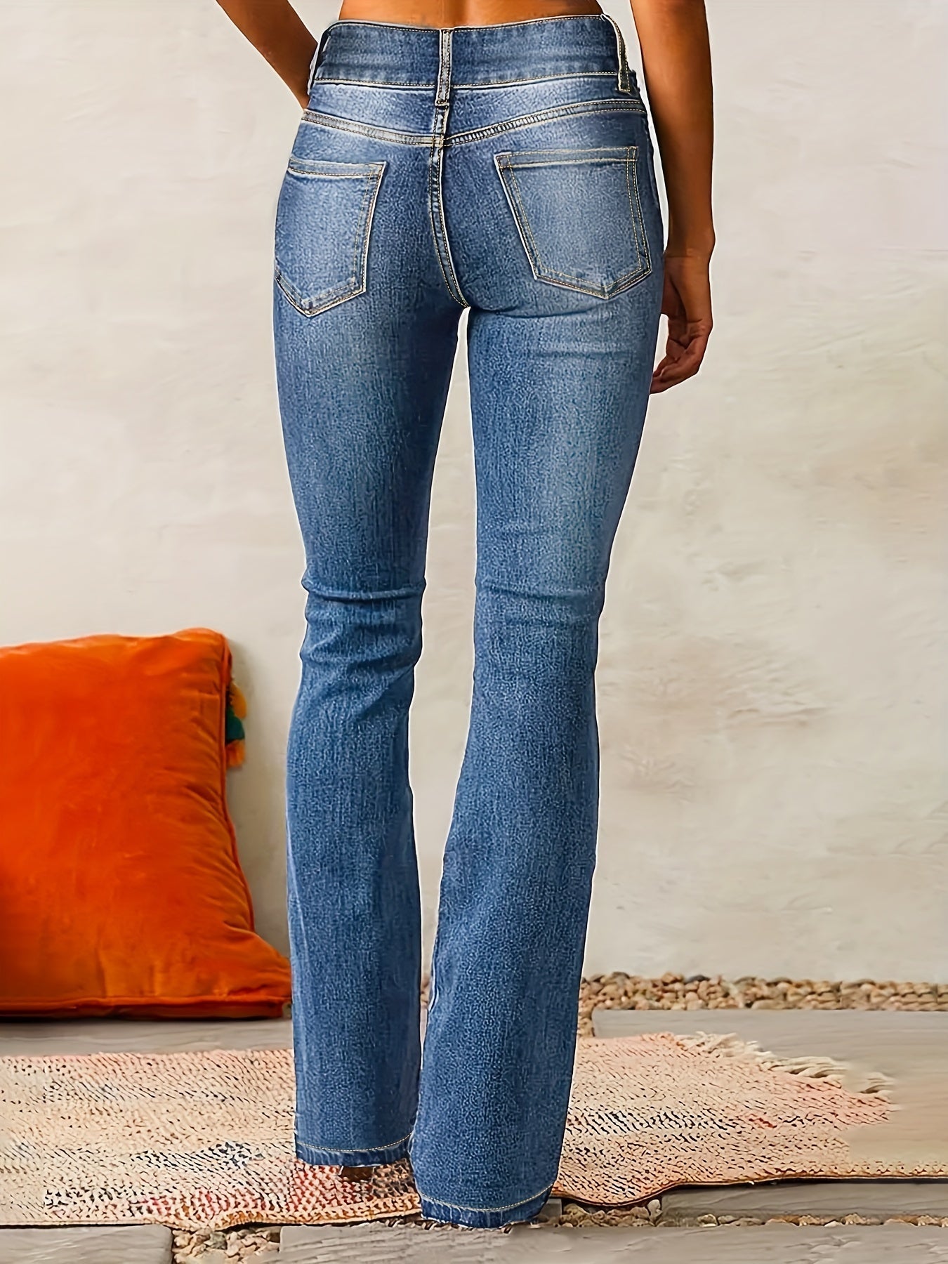 Megan™ | High Waist Flared Jeans