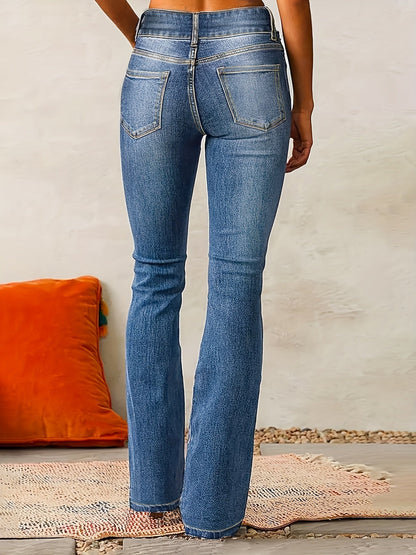 Megan™ | High Waist Flared Jeans