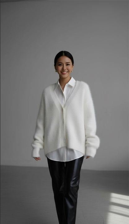 Serena | Stylish Cashmere Cardigan 