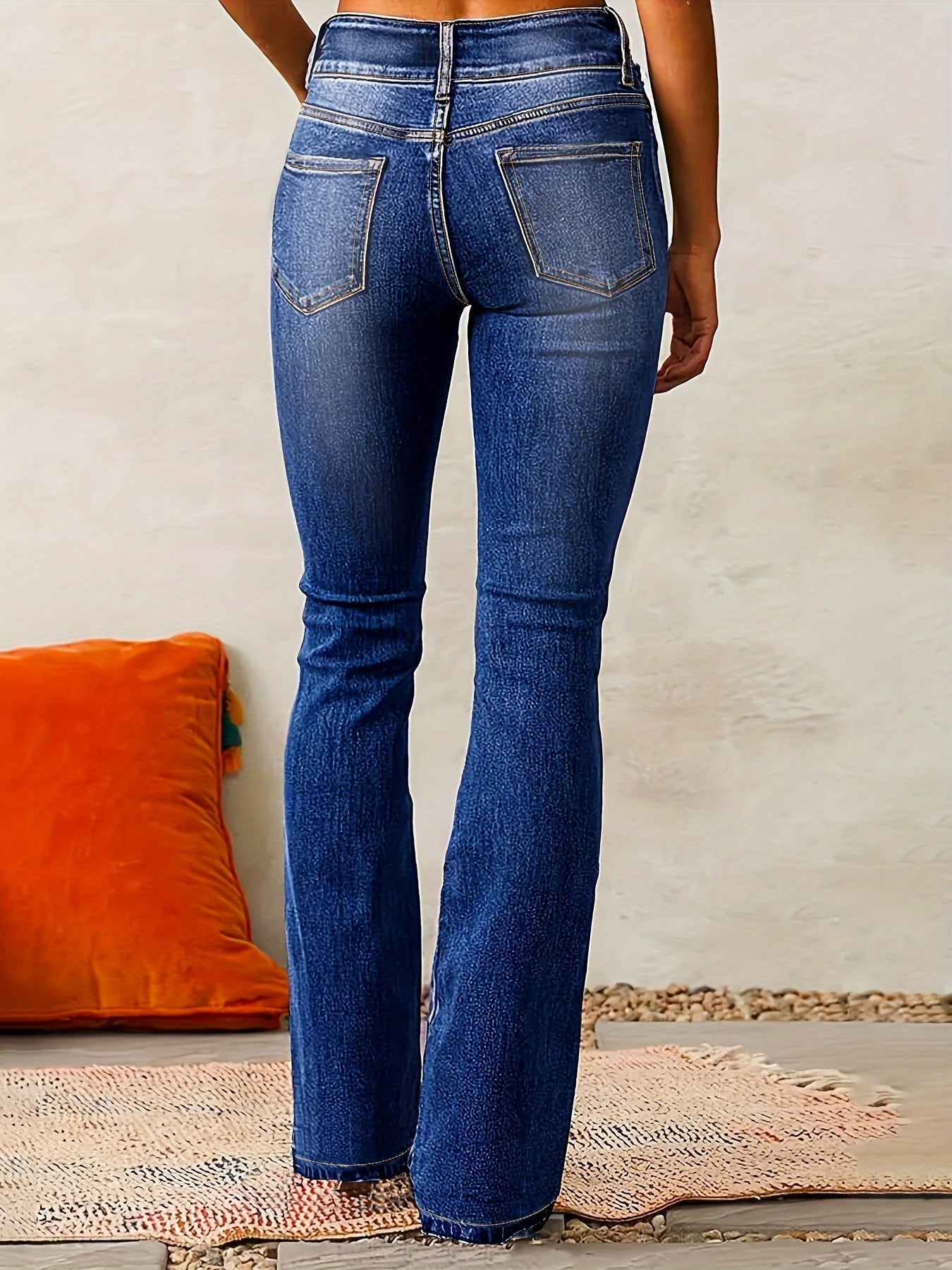 Megan™ | High Waist Flared Jeans
